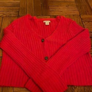 Red Cardigan